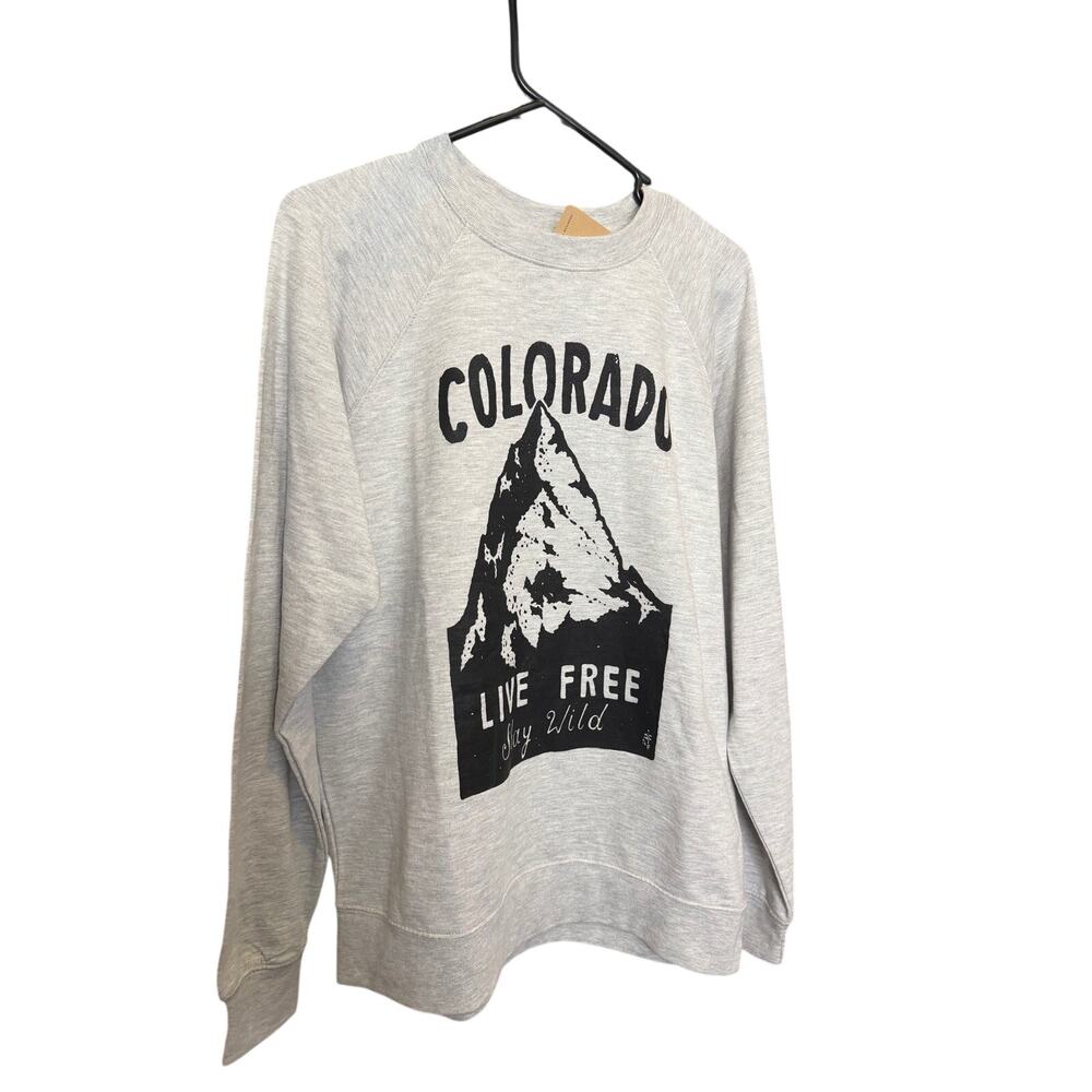 Colorado Live Free Stay Wild Sweater